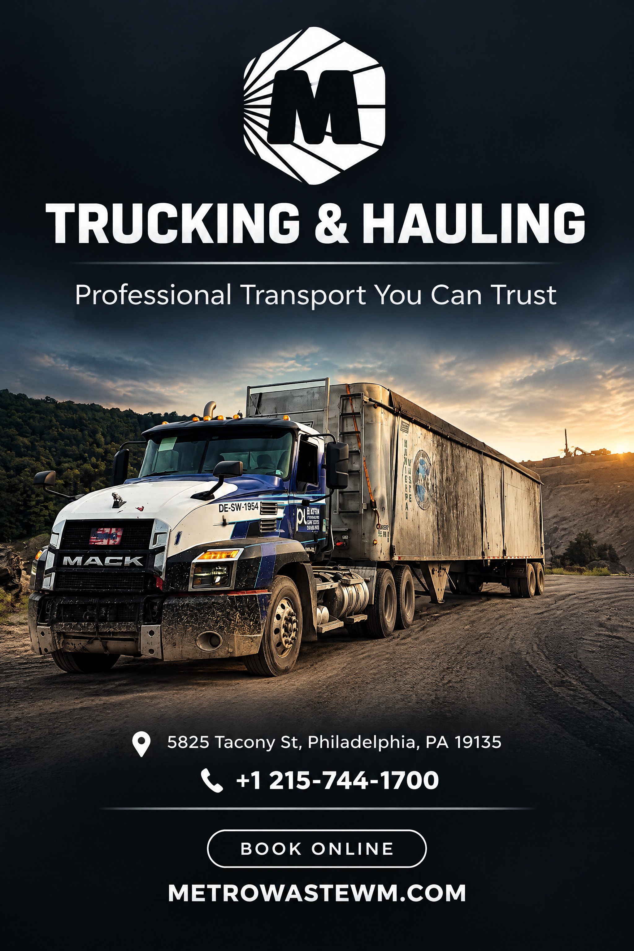 Trucking and hauling for multi-site accounts
